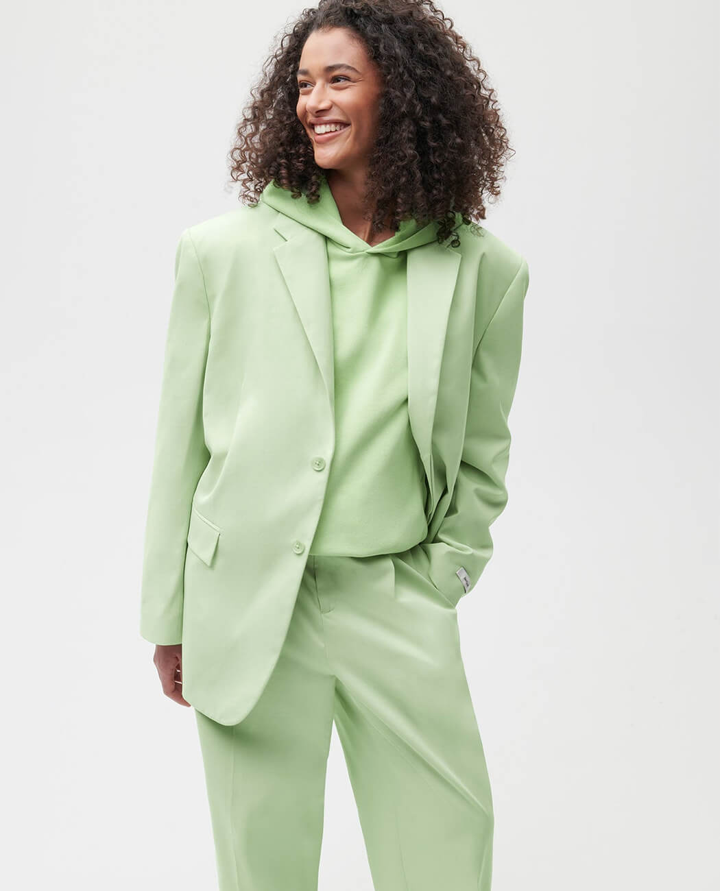 Female readymade poly cotton blazers